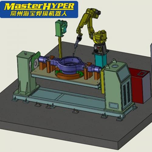 焊接機器人焊接車架